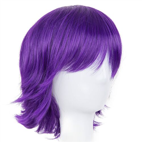 Cosplay Animation Wig White Mens Short Hair 25cm8 Color Spo