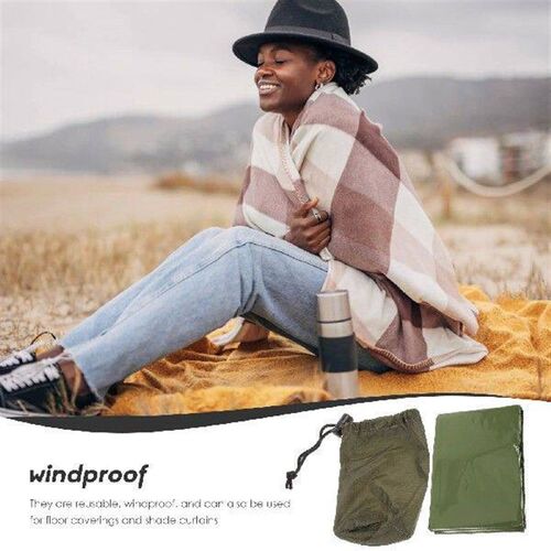 Lightweight First Aid Blanket Camping Fire Extinguisher