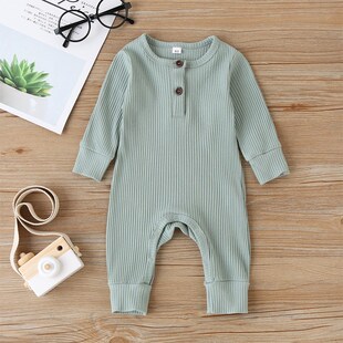 Autumn Newborn Infant Baby Boys Girls Romper Playsuit Overal