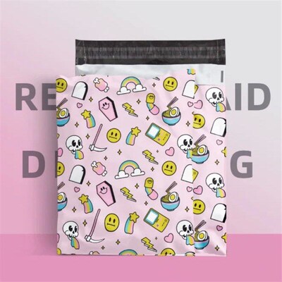 10/50PCS Poly Mailer Adhesive Envelope Shipping Bag DIY Garm