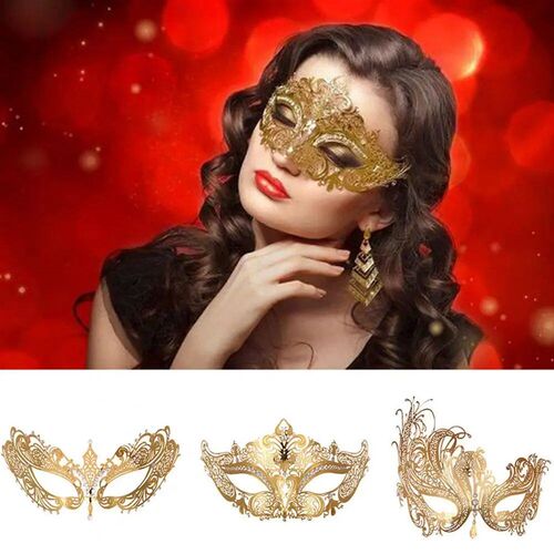 Women Hollow Lace Masquerade Face Mask Sexy Cosplay Prom