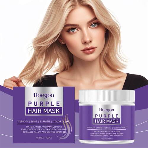 HOEGOA Smooth and Silky Hair Mask - Deep Nourishment, Hydrat