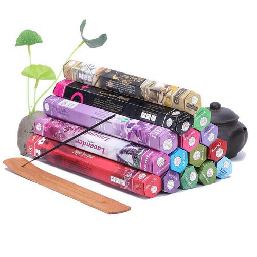 Flute Indian Natural Incense Sticks Pack of 20 Fragrance