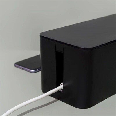 Cable Management Box Cord Organizer Box Power Strip Surge