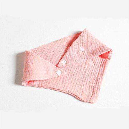 Baby Bibs Infant Cotton Bib Newborn Solid Color Triangle Sca