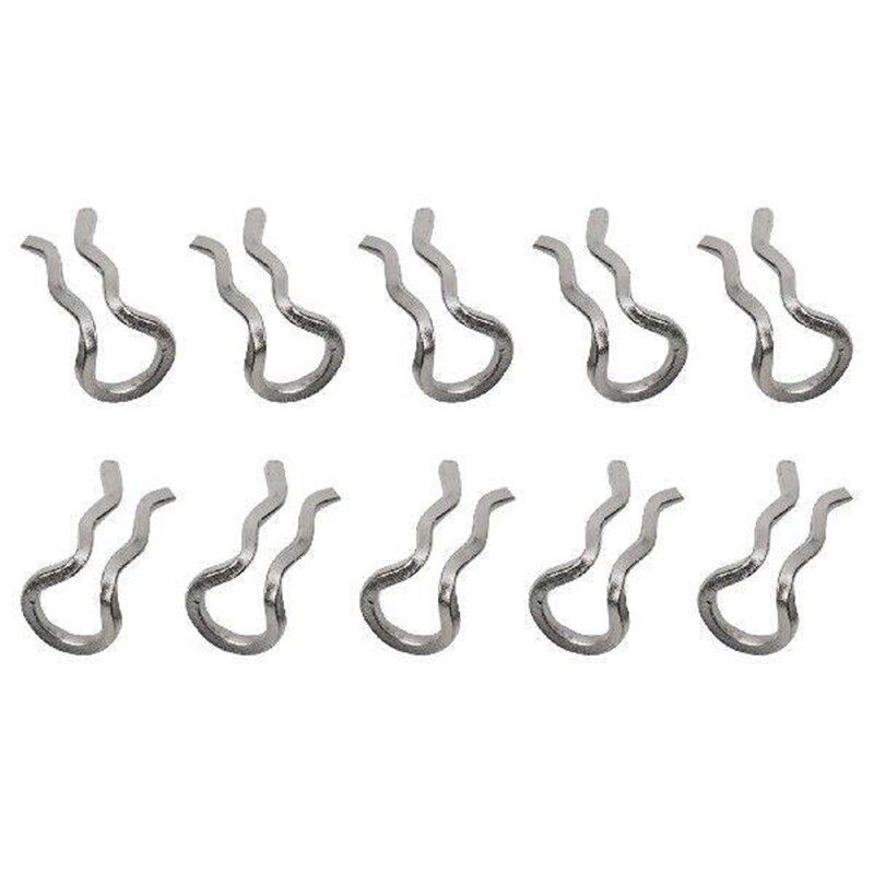 10pcs Bike Brake Caliper Spring Clips For-Shimano For XT - 实物图