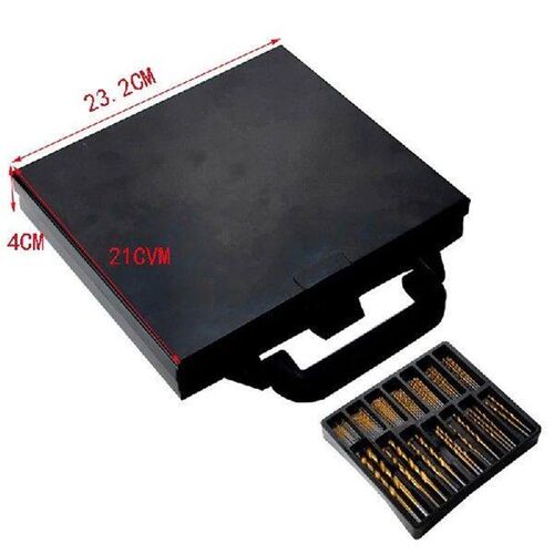99PCS/Set Twist Drill High Speed Steel Titanium-plated