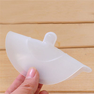 Safe FDA Grade Silicone White Cup Cover Bowl Lid Heat-resist