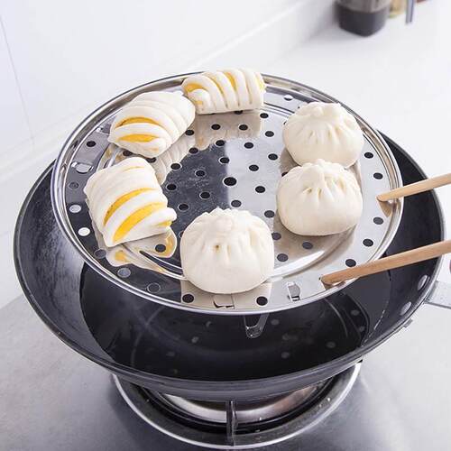 Multi Size Stainless Steel Food Steamer Steaming Rack