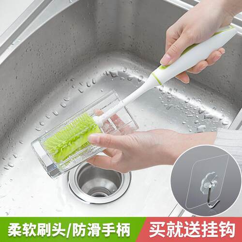 cup brush bottle brush cup brush long handle glass brush