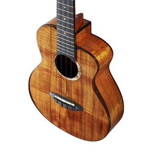 彩虹人相思鸟3K全单尤克里里女夏威夷相思木小吉他AAAA演奏级单板