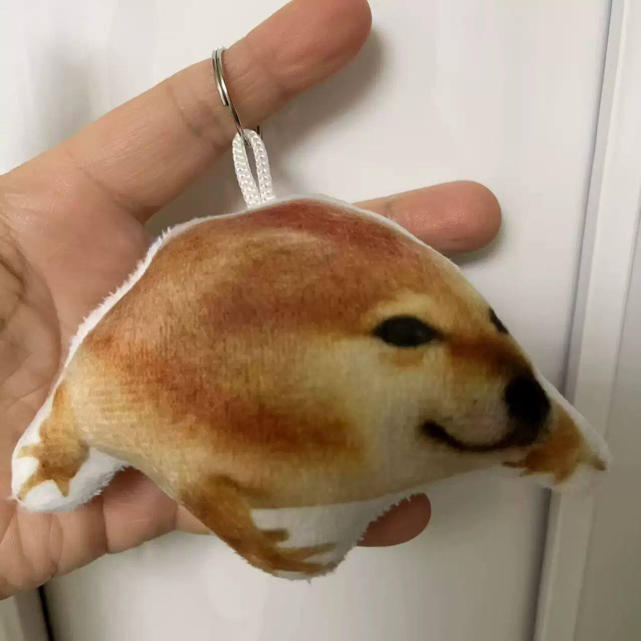 我的刀盾语音发声挂件搞怪毛绒玩偶钥匙扣书包挂饰创意解压小礼物