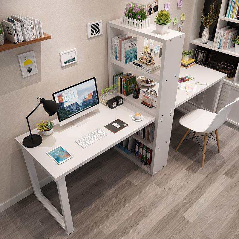 简约双人电脑台式桌家用经济家用书桌书柜书架一体组合两人办公桌,鲜花速递/花卉仿真/绿植园艺,割草机/草坪机,淘宝优惠券,粉丝福利购,淘宝优惠卷