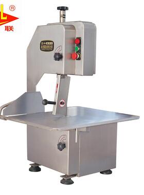 恒联JG210A型锯骨机 商用不锈钢切骨头机器 大型电动切冻肉排骨机