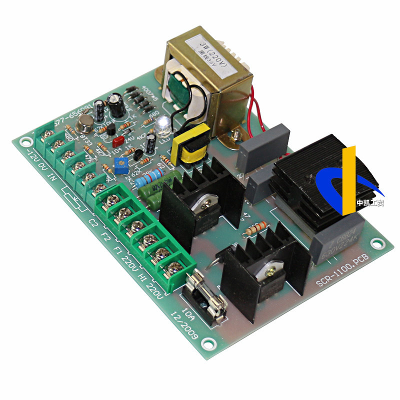 SCR-1100直流电机调速板大功率放料板800W10A中星工控