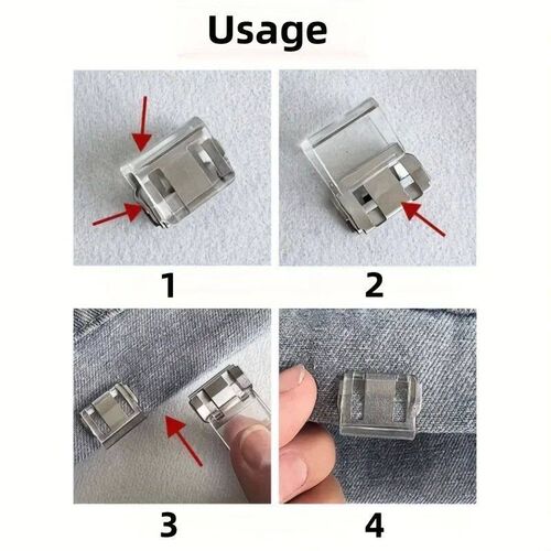 2/4/6/pcs invisible leg shortening clip, non-slip pants edge