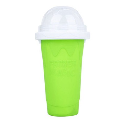 Summer thirst quenching silicone smoothie cup ice cup pinch