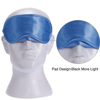 Imitated Silk Eye Patch Shading Sleep Eye Mask Eye Patch Lun