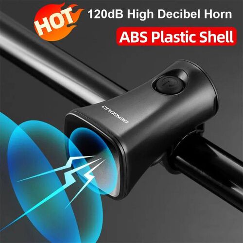 Bicycle Electronic Horn Loud Warning Sound Warning Safety Be