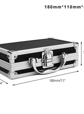 Portable New Toolbox Portable Aluminum Carry Case Tool Box S
