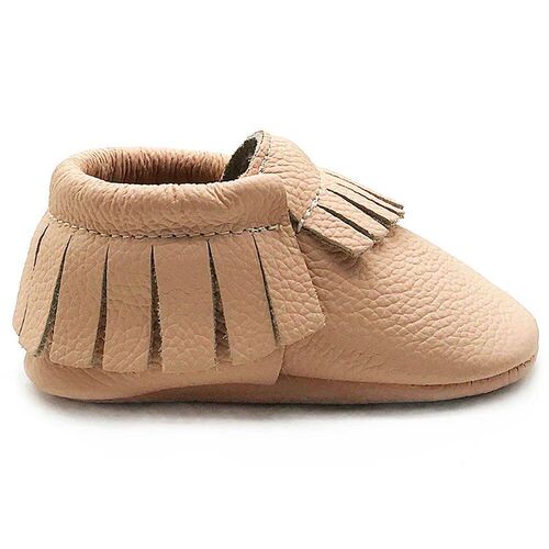 Baby Moccasins Soft Sole Leather Crib Shoes First Walker New