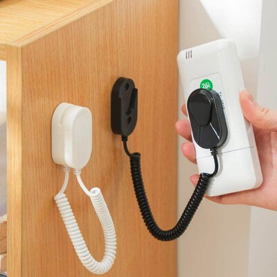 Magnetic Anti-Loss Rope for Remote Controls, Wall-Mounted St