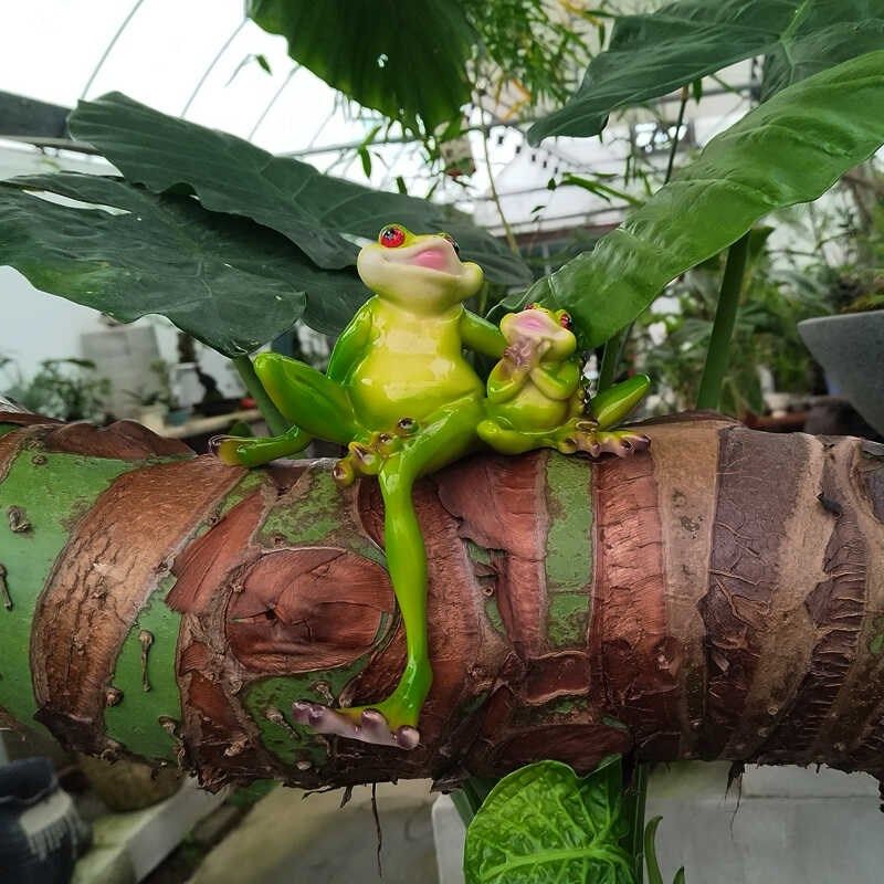 创意母子青蛙摆件桌面庭院花园装饰民宿幼儿园微景观盆景造景摆设,家居饰品,户外/庭院摆件,淘宝优惠券,粉丝福利购,淘宝优惠卷
