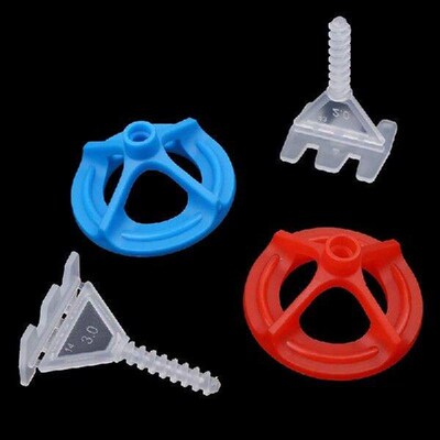 50/100PCS Tile Laying Wall Floor Fixing Construction Tools