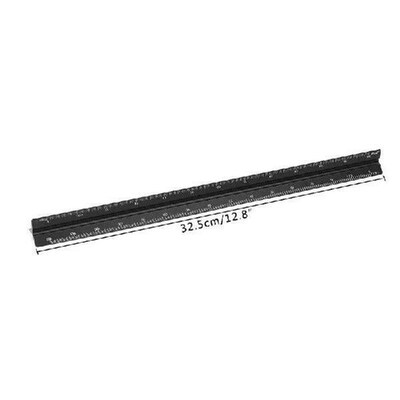 LXAF Scale Ruler Students Stationery 30cm Engineer