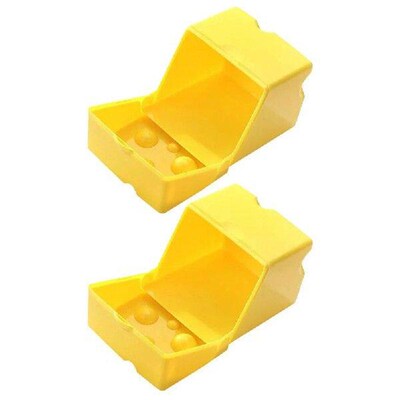2 Pcs Veggie Tray with Lid Cheese Crisper Cream Butter