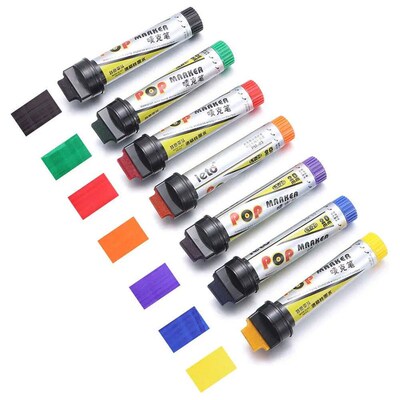 POP Waterproof Paint Permanent Refillable Marker Pen 20mm Sk