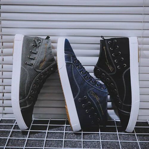 Canvas Shoes for Men   New Mens Casual Shoes High Top
