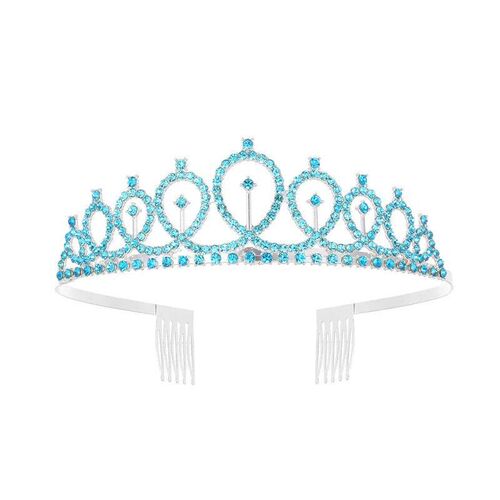 Princess Birthday Party Straps Ribbon Crown Set Banquet