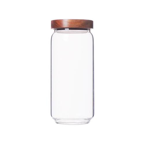 Glass storage jar sealed bottle canister multigrain coffee