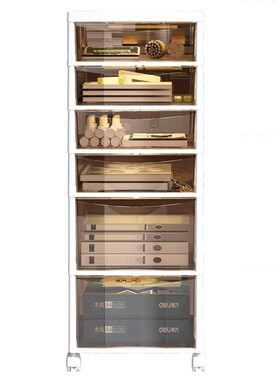 办公桌下文件收纳柜架屉面工位桌底抽收XT230322纳收纳盒书桌移动