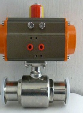 Q装61气动448直通F快球阀