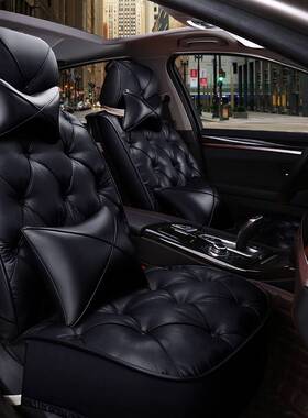 适于女款车坐垫女时神尚冬季汽皮革座垫车内99328用用品全包车垫