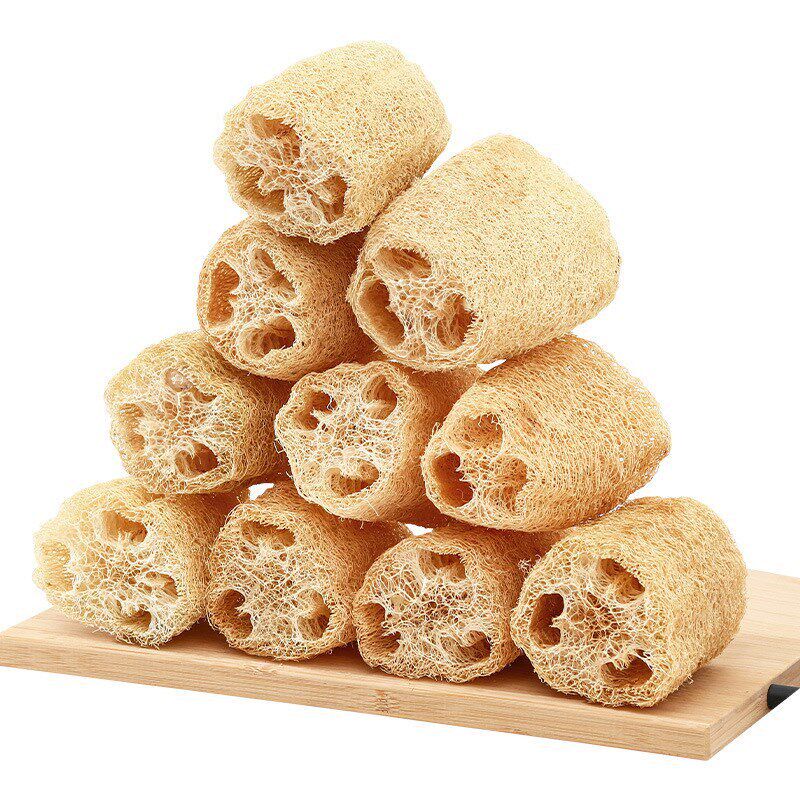 silk gourd pulp dishwashing cloth loofah cleaning pot brush