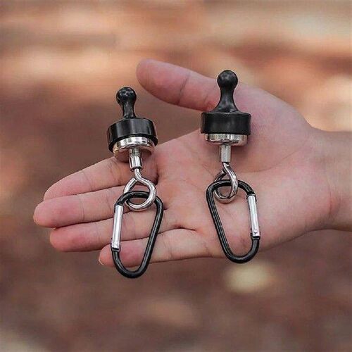 Hanging Carabiners Pulling Force Mini Magnetic Hooks Heavy