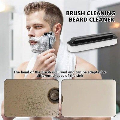 Beard Cleaner for Sink Cleaning Brush Keep Your Sink Fresh