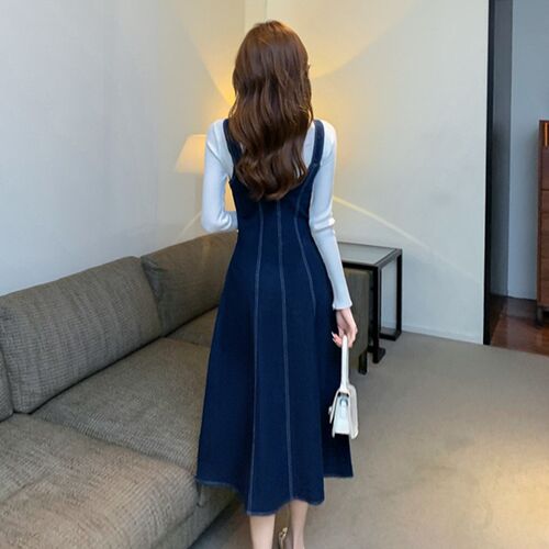 Denim Dresses for Women  Denim Strap Dress Sling Womens