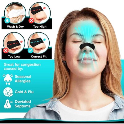 Nasal Strips for Snoring And Sleeping Deviated Septum Sinus