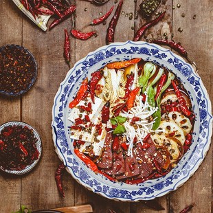 剁椒鱼头专用盘子家用陶瓷酒店餐具蒸鱼盘汤盘202新款大盘鸡菜盘