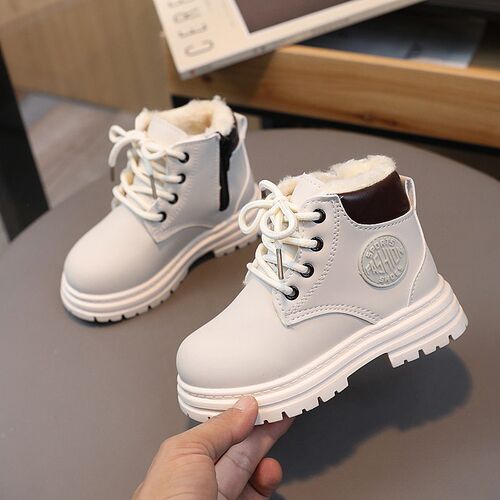 Childrens Snow Boots Plus Velvet Warm Cotton Shoes Boys Rh