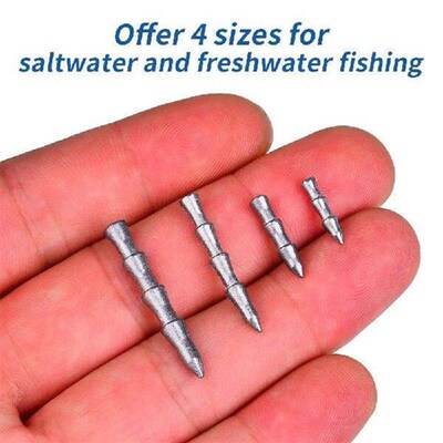 New Carbon Steel Lead Weight Head Soft Lure Spring Jigging