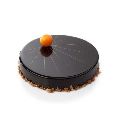 3PCS Mousse Mold Round Square Heart Shaped Silicone Chocolat