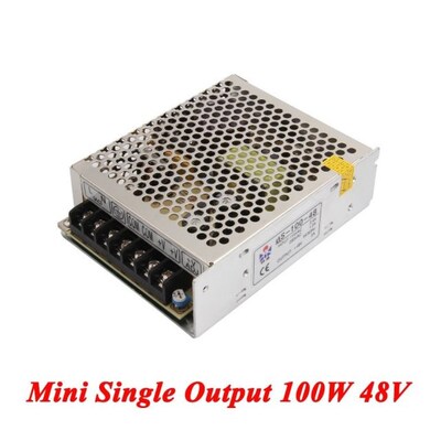 Mini ac dc converter 100W 48V 2A,Single Output DC watt power