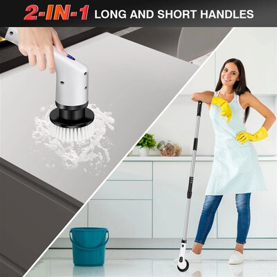 DayPlus Cordless Electric Cleaning Brush 10-in-1 Multifuncti