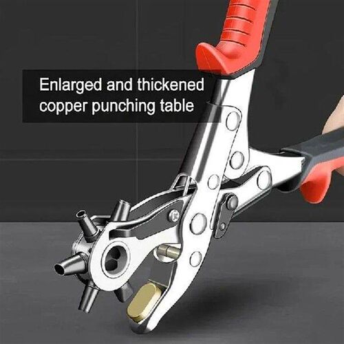 Multi-function Punch Pliers Round Hole Oval Hole DIY Tool