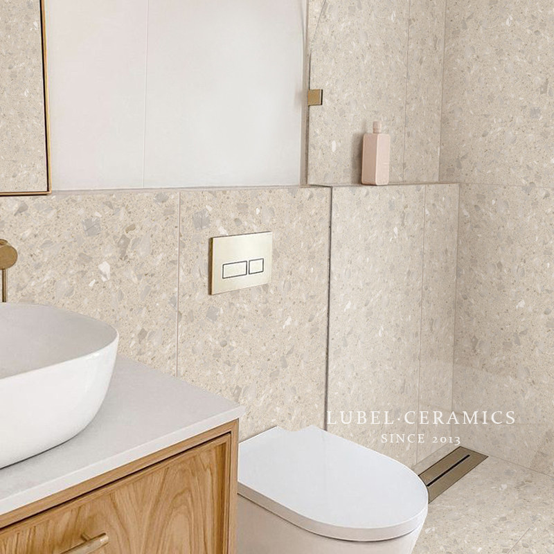 六贝 高端暖色水磨石地砖阳台花园瓷砖客厅餐厅奶茶墙砖00X00,家装主材,水磨石砖,淘宝优惠券,粉丝福利购,淘宝优惠卷